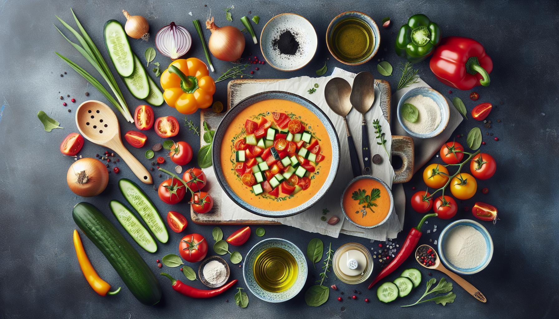 Boost Your Skin’s Glow with our Collagen-Enhanced Gazpacho Recipe